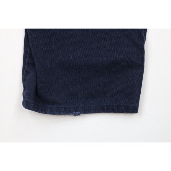 Vintage 90s Marithe Francois Girbaud Mens 34x33 Spell Out Baggy Fit Denim Jeans - Picture 14 of 16